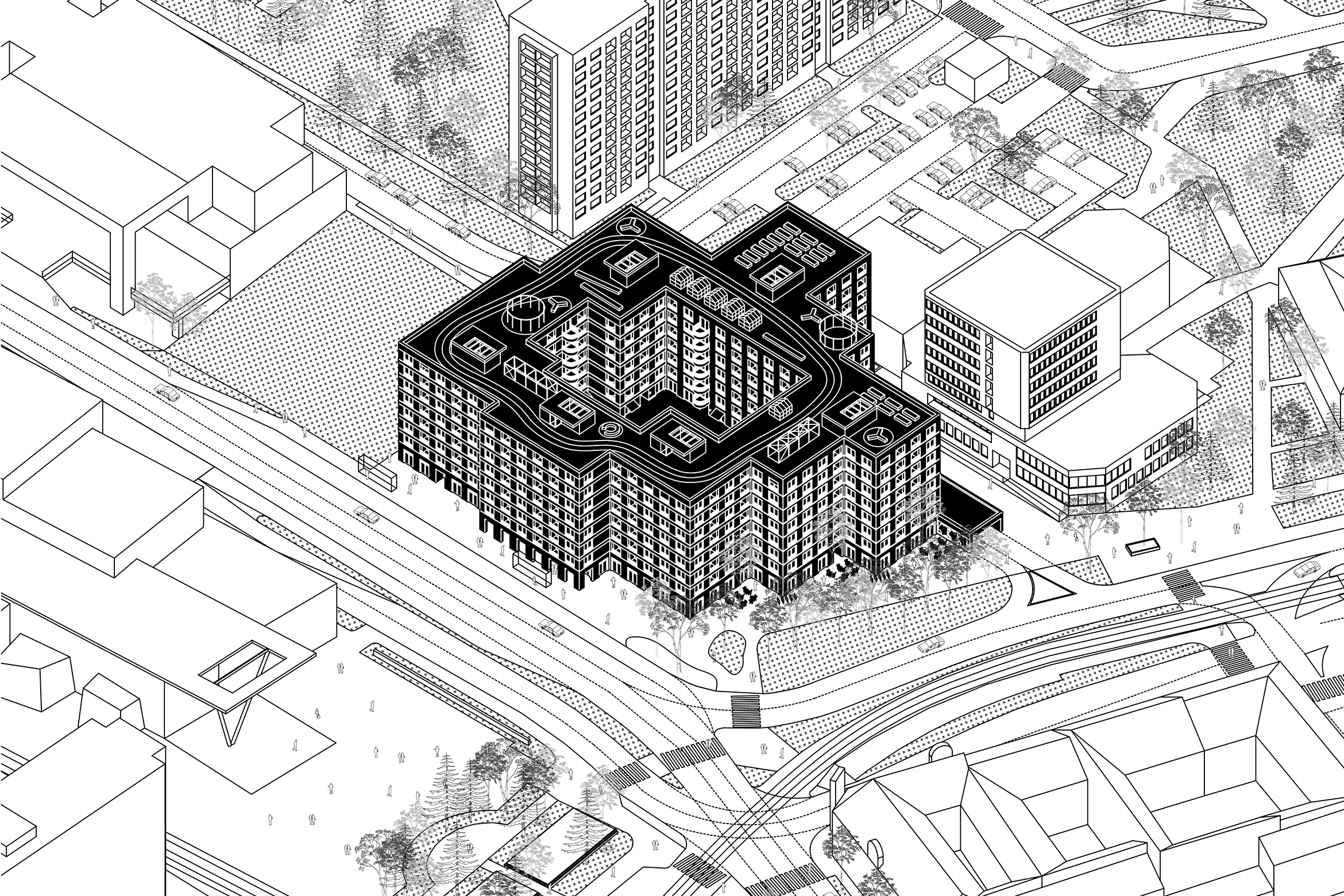 plusminusarchitects-bytovka-kosice-axonometria